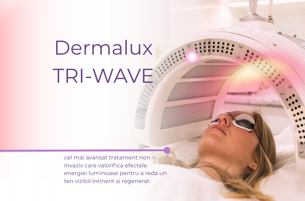 Puterea fototerapiei – Dermalux Tri-Wave la DERMASPA